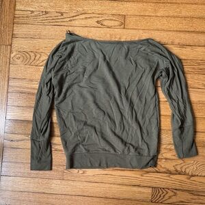 Olive & Oak Forest Green Knit Top